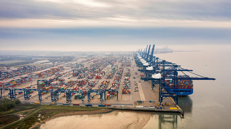 Felixstowe port 5G