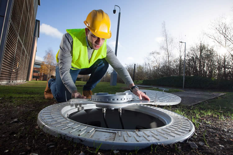 Vodafone manhole