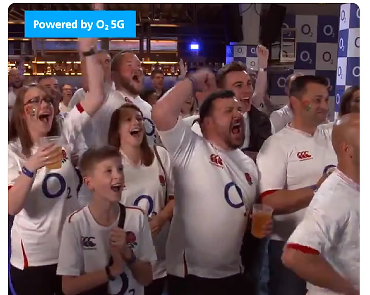 O2 5G ad goes live