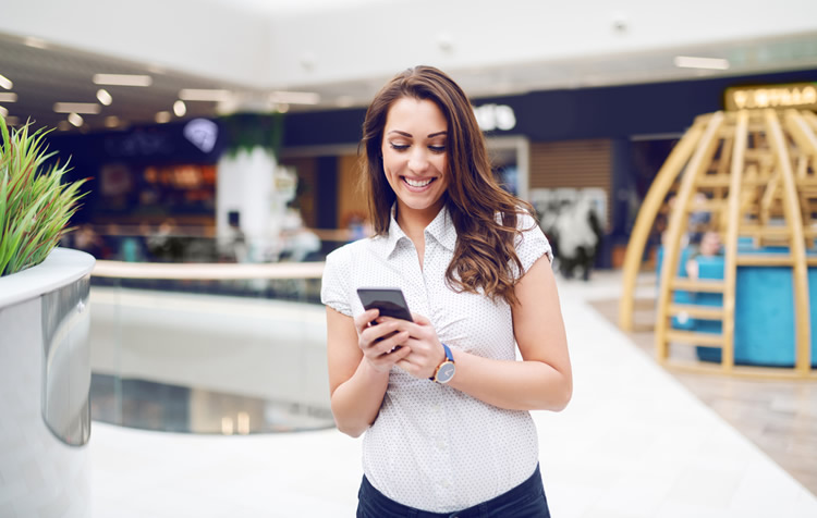 5G shopping centre
